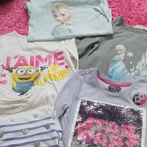 Girls long sleeved tops